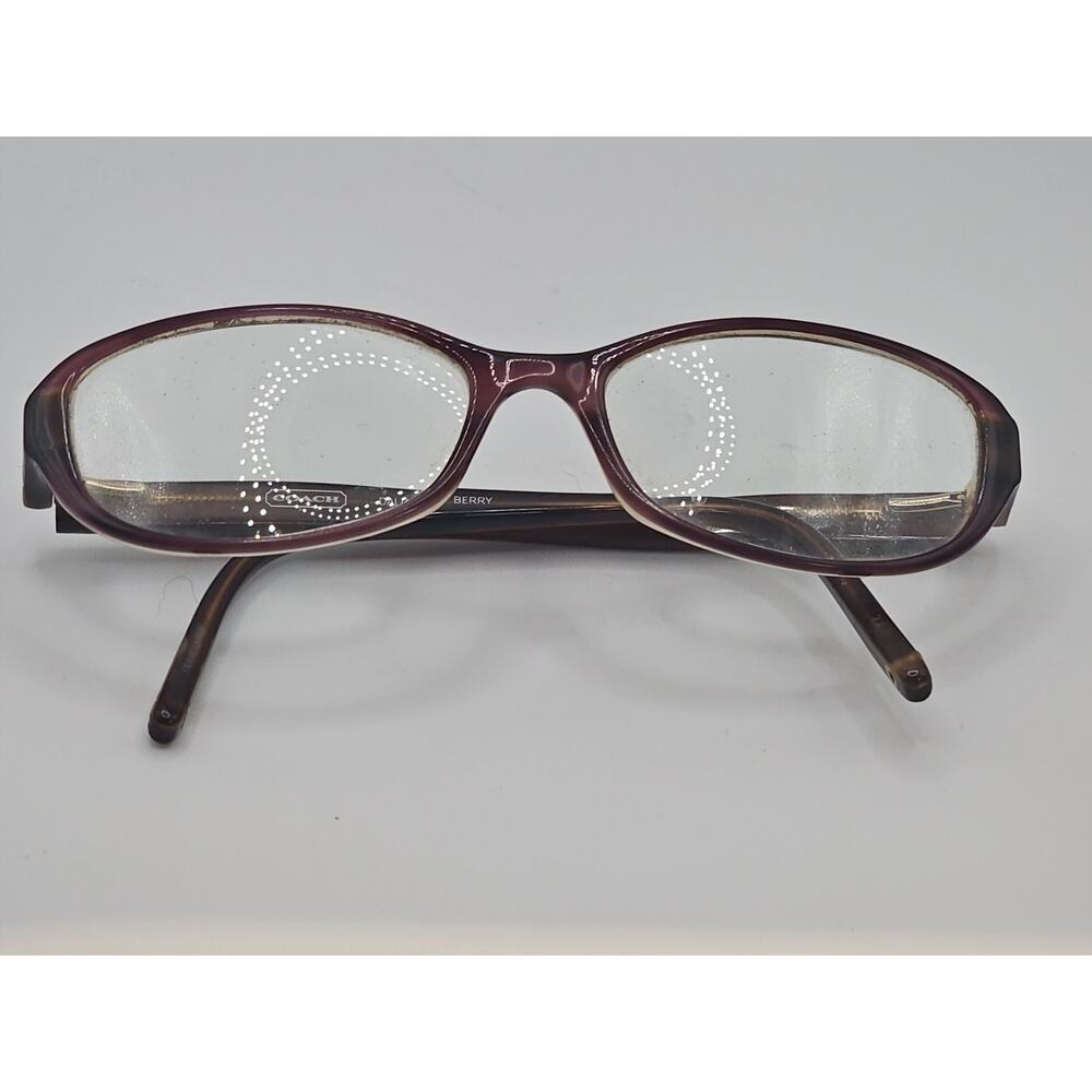 COACH DALIA 545 Berry 53-17-135 Womens Plastic Eyeglasses FRAMES ONLY